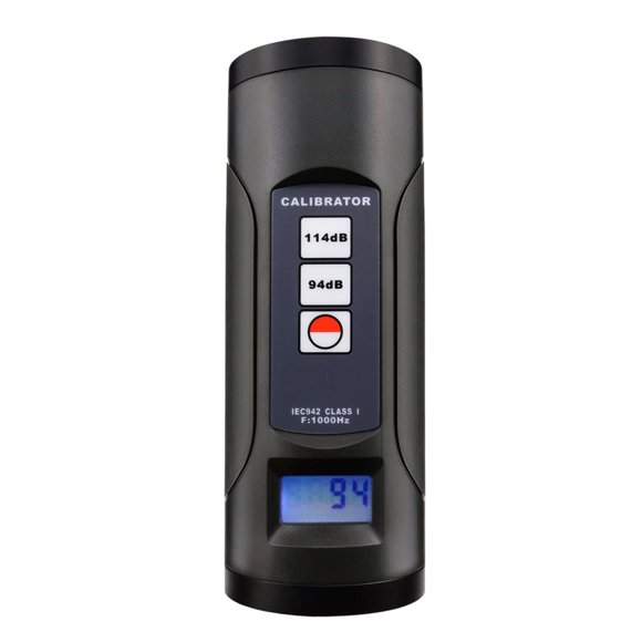 Calibrador de nivel de sonido TEKCOPLUS Decibelímetro 94 dB y 114 dB