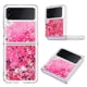 thumbnail image 1 of Funda Para Sansung Galaxy Z Flip 3 Con Brillo Líquido, Protección Completa Y Soporte De Anillo Giratorio, 1 of 4