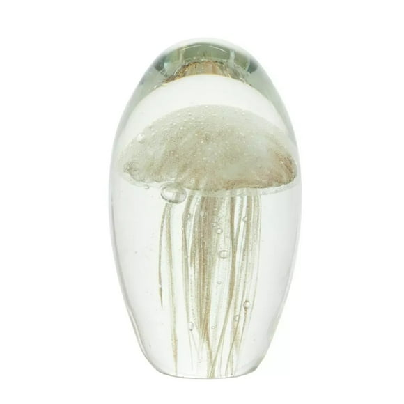 Estatuilla De Medusas, Artesanía De Cristal De Blanco