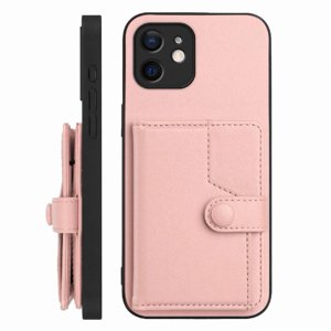 Foxdock Funda Para Iphone 12 Con Bloqueo Rfid - Diseño Elegante Con Cierre De Botón