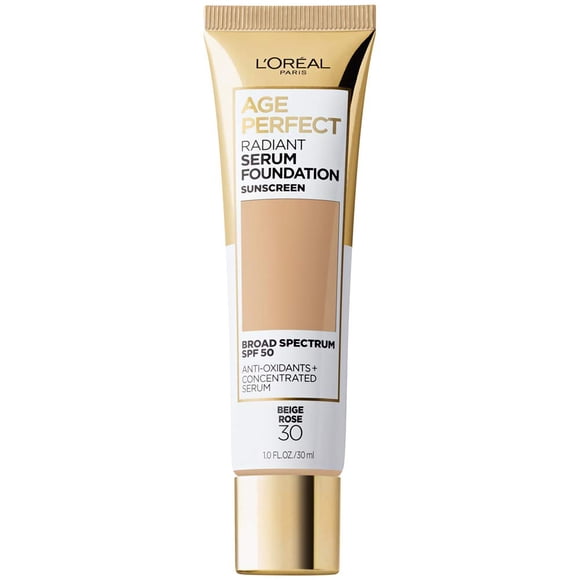 Sérum Radiante Foundation L'Oreal Paris Age Perfect, SPF 50, 30 ml