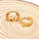 thumbnail image 5 of 1pair Men's Simple Hoop Earrings, Trendy Stainless Steel Earrings, Ear Clips, Ear Jewelry, 5 of 5