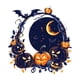 thumbnail image 5 of Calcomanía Adhesiva Para Tapa De Inodoro De Baño De Halloween, Despegable Y Pegable Para Dormitorio Infantil, 5 of 5