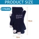 thumbnail image 3 of Guantes de lana tejidos, elegantes y cálidos para mujer, ideales para pantallas táctiles., 3 of 5