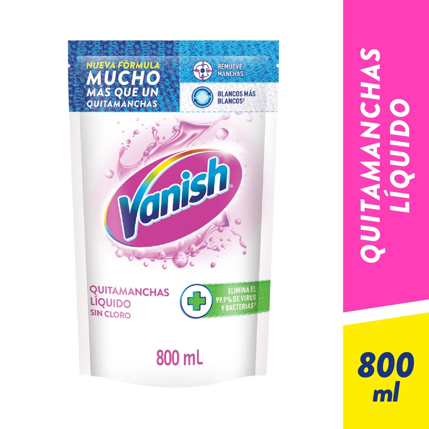 Vanish - Quitamanchas Líquido Ropa Blanca Doypack