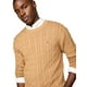 thumbnail image 2 of Jersey Tommy Hilfiger Cable Knit para hombre PineConetan Talla S, 2 of 3