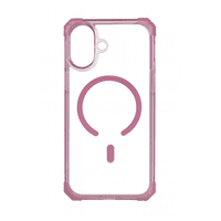 Joigo - Carcasa Antishock Clear Para Iphone 17 Magsafe Rosado