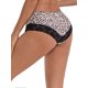 thumbnail image 3 of INSPIRE CHIC Bragas de mujer con encaje, estampado de leopardo, ultrafinas, de tiro medio, elásticas, ligeras y transpirables, talla L, marrón claro, 3 of 5