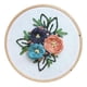 thumbnail image 2 of Kits De Inicio De Bordado Con Patrón De Bricolaje Manualidades De Punto De Cruz Flor Azul, 2 of 5