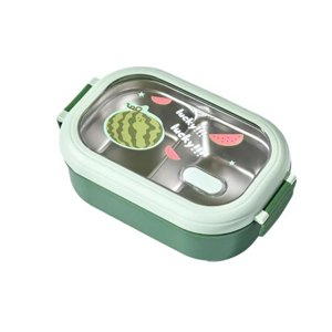 Genérico - Lonchera Fiambrera Taper 22X14X8Cm Fruta Verde Kawaii