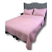 Iiimussa - Cobertor Quilt De Lujo Verano King Rosa