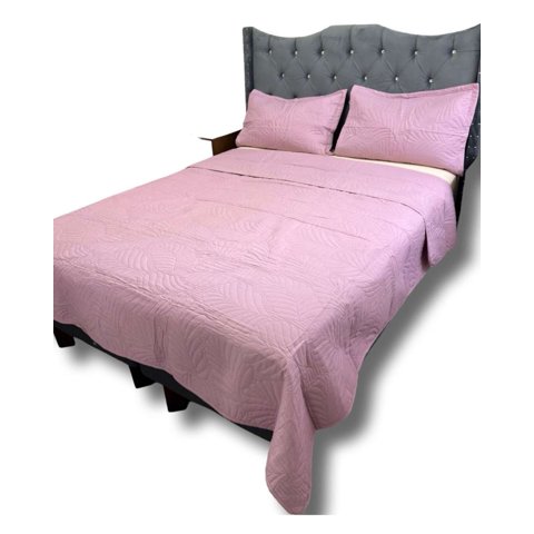 Iiimussa - Cobertor Quilt De Lujo Verano King Rosa