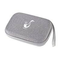 Magideal - Caja Protectora De Caña, Bolsa Con Cremallera, Accesorio Para 20 Cañas, Estuche De Caña Para Saxofón Alto, Soporte De Almacenamiento Para Cañas De Cla Gris