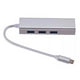 thumbnail image 2 of Adaptador Hub 3 Puertos Usb Tipo C Ethernet Rj45 Y 3 Usb, 2 of 3