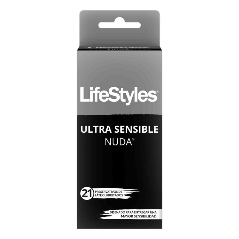 Preservativos Ultra Sensible Nuda Caja 21 Un LifeStyles