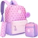 thumbnail image 1 of New Cute hot stamping love backpack Laptop bag girls backpack with Lunchbag and Penbag for school travelling picnic, 1 of 3