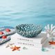 thumbnail image 2 of Escultura FriyGardcn Cuenco de Coral Azul de Resina 25 cm, 2 of 7