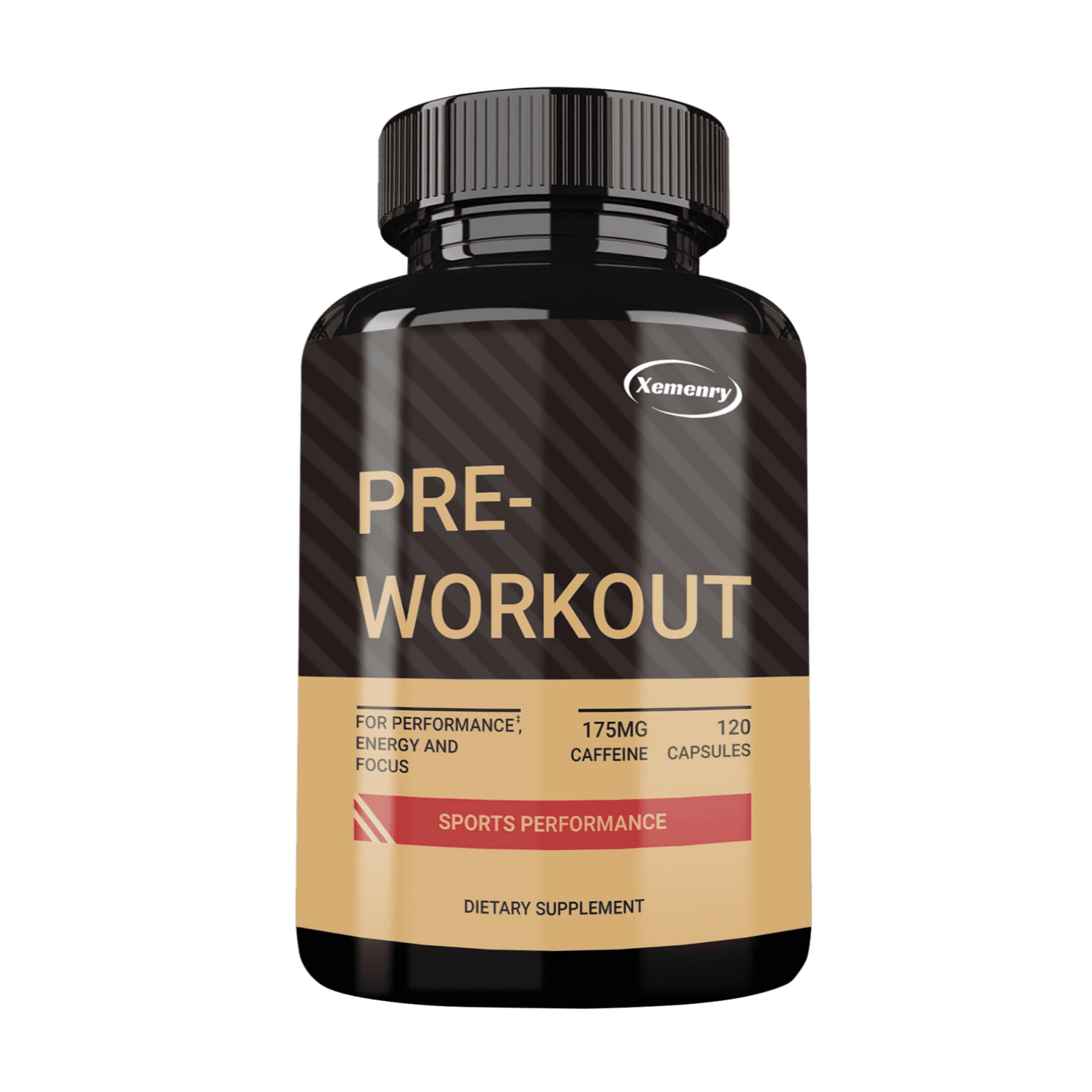 Xemenry Sports Nutrition - Pre-entrenamiento Energizante Beta Alanina Cafeina Citrulina