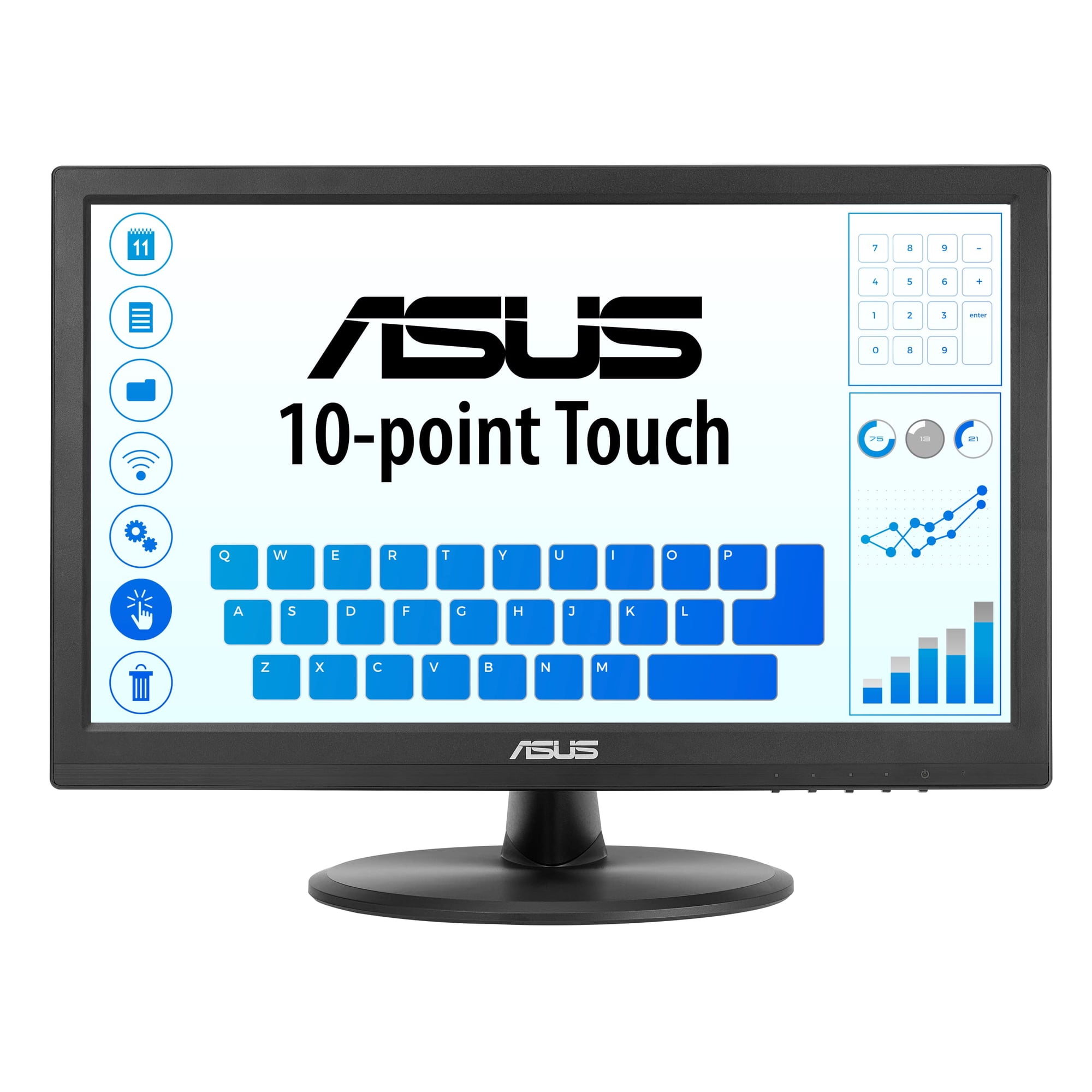 Monitor Asus Vt169he 15,6 Pulgadas 1080p Touch Hdmi De 10 Puntos