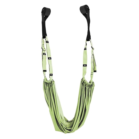 Columpio De Yoga Aéreo Hamaca De Yoga Sling Ejercicio Fitness Gimnasio Herramienta De Inversión Verde