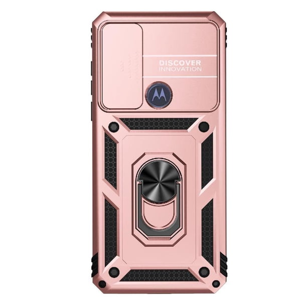 Estuche GANGXUN para Motorola Moto G Power 2022, soporte giratorio 360°, estilo mecánico y magnético