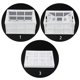 thumbnail image 4 of Cajas de almacenamiento Sosody, de plástico, grandes, plegables, de 34 litros, 4 unidades, color blanco, 4 of 7