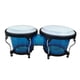 thumbnail image 3 of Percusión Bongos Drum Set Tambor Africano Educativo Temprano Para Regalos Ni?os Azul, 3 of 5
