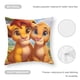 thumbnail image 5 of El Rey León Simba Fundas de almohada de terciopelo con tema, regalos de funda de almohada, decoración para el hogar, cojín de lanzar, regalo de cumpleaños para fans y parejas.66*66cm., 5 of 6