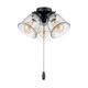 thumbnail image 1 of Kit de Luz para Ventilador de Techo Aspen Creative 33 cm Negro Mate, 1 of 7