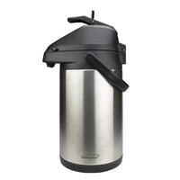 Dispensador De Bebidas Frías Y Calientes Airpot Brentwood De 3.5 L, Acero Inoxidable