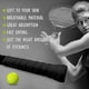 thumbnail image 4 of Cinta de agarre para raqueta de tenis - Precortada y con tacto seco - Cinta de agarre para raqueta de tenis, 4 of 6