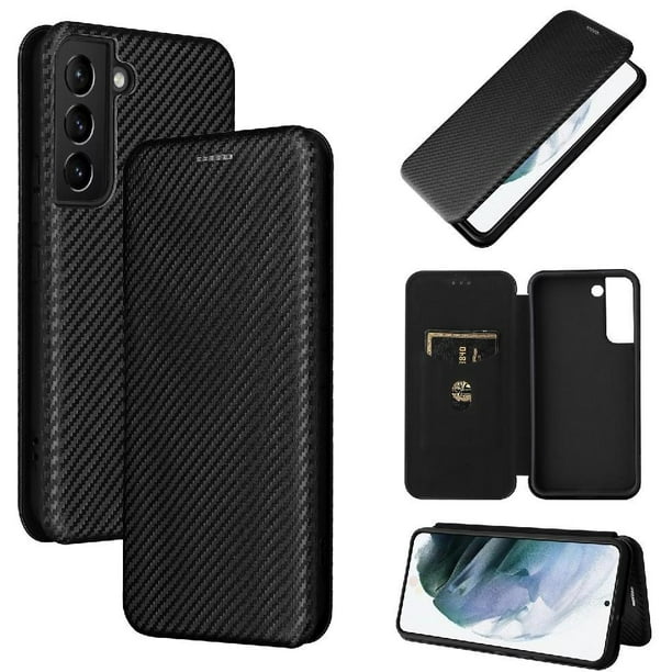 Funda Flip para FOXDOCK Samsung Galaxy S22 - Funda magnética de negocios, funda protectora delgada