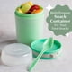 thumbnail image 2 of Envase de yogur Goodful de doble pared con aislamiento de 410 ml, color verde, 2 of 7