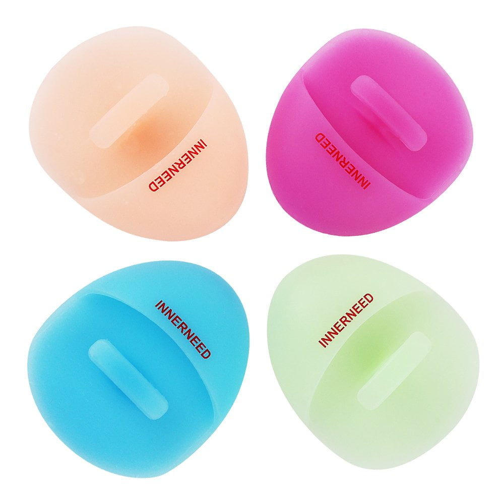 Cepillo Limpiador Facial Innerneed De Silicona Ultrasuave (paquete De 4)
