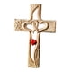 thumbnail image 4 of Cruz De Madera Tallada Corazón Entrelazado Para Acción De Gracias Cumplea?os Día De San Valentín Estándar De Madera, 4 of 5