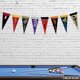 thumbnail image 2 of Set de Banderines de Fieltro Rico Industries 10 cm × 23 cm Big Twelve, 2 of 7