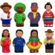 thumbnail image 1 of Set de figuras Get Ready Kids Around The World, 8 figuras de 5 cm, 1 of 6