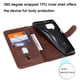 thumbnail image 2 of Funda con Cremallera para Samsung Galaxy A12 5G, Carcasa Cartera de Cuero PU con Soporte y Tarjetero, 2 of 5