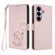 thumbnail image 1 of Funda de Gato tipo Libro para Samsung Galaxy A27 5G, Rosa, 1 of 6
