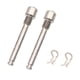 thumbnail image 1 of 2x pernos de freno de disco de bicicleta pernos de pinza de bicicleta pernos de inserción tornillo duradero portátil accesorios de ciclismo accesorios plata, 1 of 5
