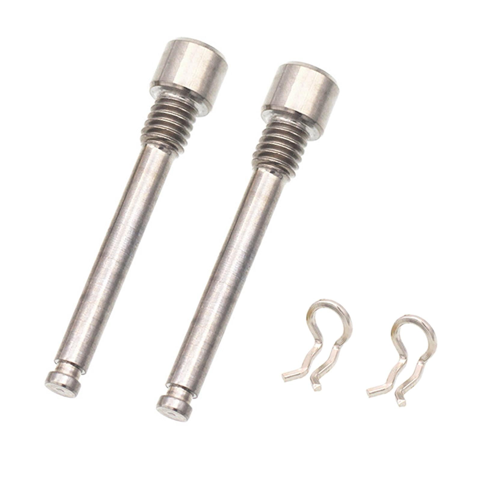 Magideal - 2x Pernos De Freno De Disco De Bicicleta Pernos De Pinza De Bicicleta Pernos De Inserción Tornillo Duradero Portátil Accesorios De Ciclismo Accesorios Plata