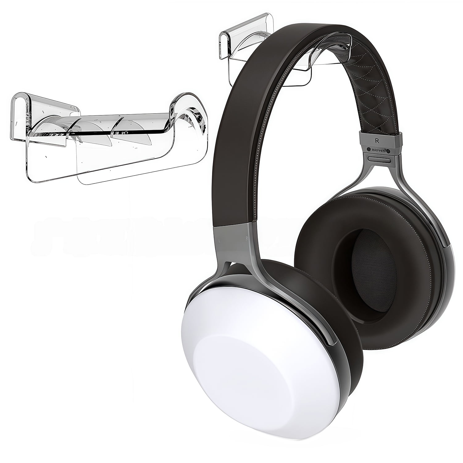 Genérico - Soporte Y Montaje Para Auriculares Para Ps5 Slim - Gancho Lateral Para Consola De Juegos