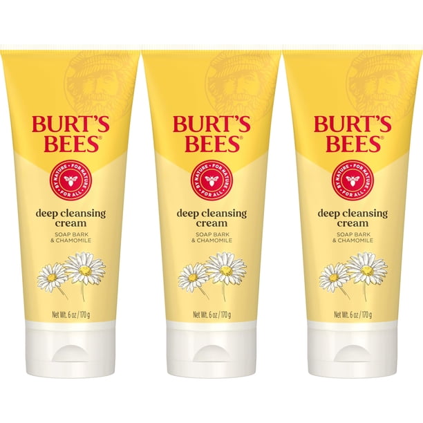 Gel de limpieza profunda Burt's Bees para el rostro, 180 ml, 3 unidades, regalos de Navidad