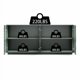 thumbnail image 3 of Gabinete de bufé con almacenamiento,4 puertas Moderno Accent Storage Sideboard,Lujoso bufé de gabinete de piso con antidumping independiente para cocina, 3 of 5