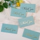 thumbnail image 4 of SMOQYKBW Tarjetas de agradecimiento azules para pequeñas empresas, foil dorado, paquete de 100, 4 of 7