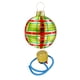 thumbnail image 3 of Bola Inflable De Navidad, Accesorios De 20 Pulgadas, Bola De Navidad Para Exterior, Festival, Jardín, Rejilla Roja Y Verde, 3 of 5