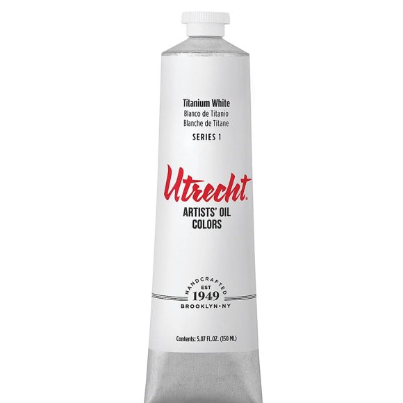 Pintura al óleo Utrecht Blanco Titanio 150 ml