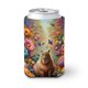 thumbnail image 1 of Capibara Funda enfriadora de latas, aislante de bebidas para mantener frías o calientes, funda térmica plegable para latas, portabebidas reutilizable, 1 of 6