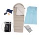 thumbnail image 4 of Bolso De Dormir Térmico Camping Senderismo Viaje Bolso De Sueño 1.6kg Gris Mejorado, 4 of 5