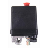 Genérica - Presostato 4 Vías Válvula Control De Presión Compresor Aire